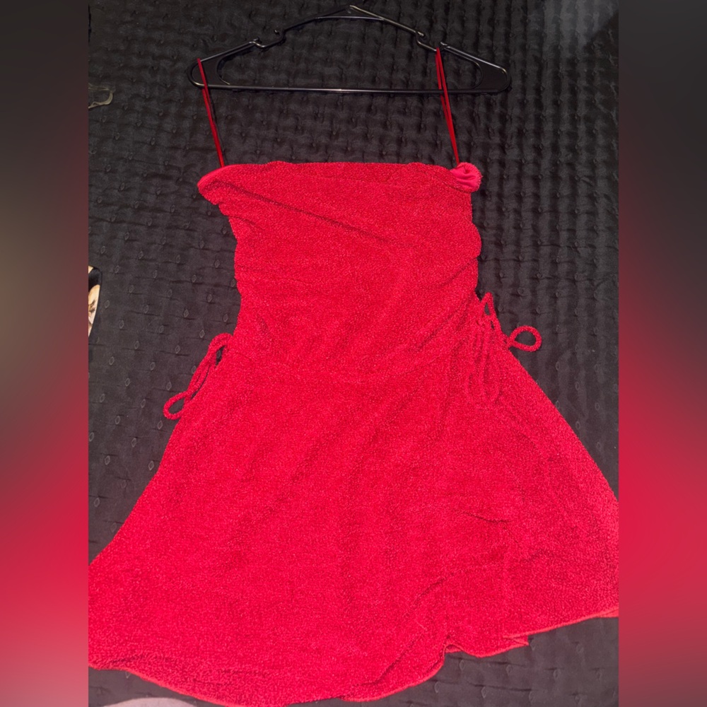 Vibrant Red Dress